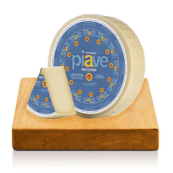 Piave DOP Mezzano 6 Months Aged Cheese, 13 Lbs