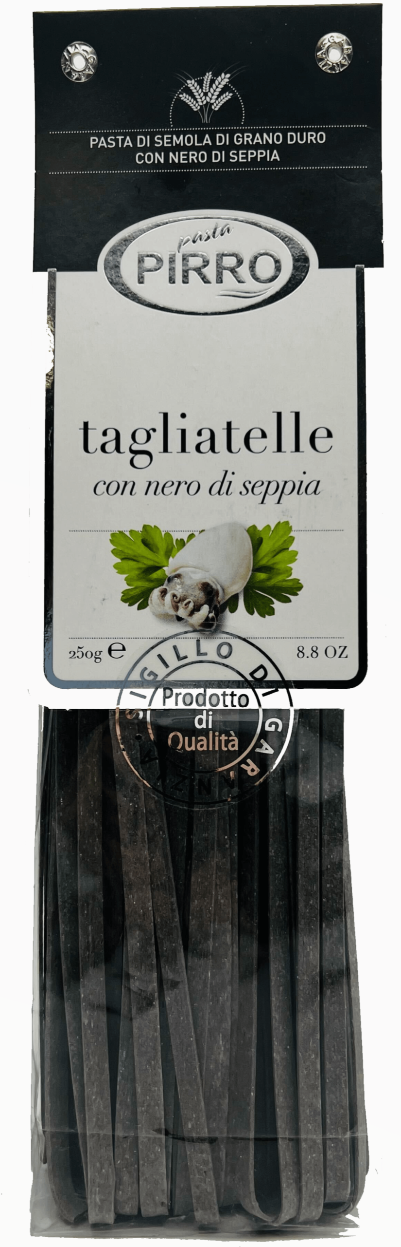 Pirro Tagliatelle with Squid Ink, 250 grams