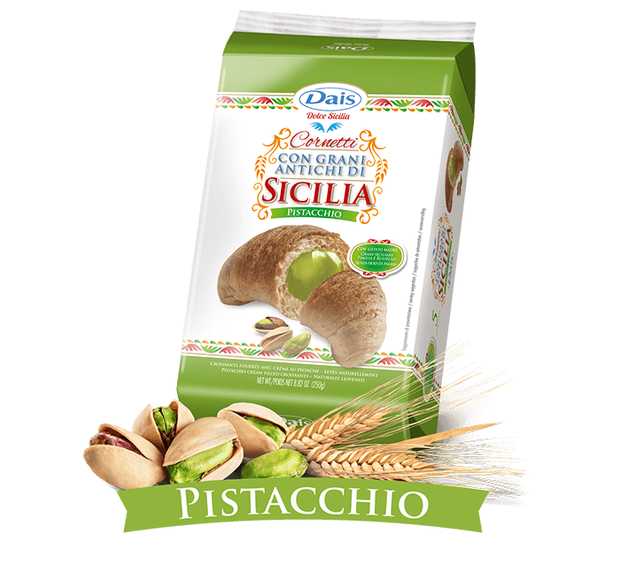 Dais Croissant with Pistachio Cream Filling, 6 Pack, 9.52 oz | 270g
