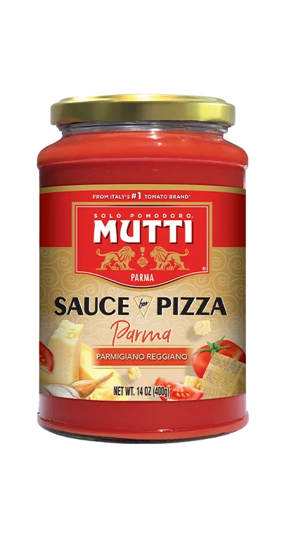 Mutti Sauce for Pizza Parma, Parmigiano Reggiano, 14 oz | 400g