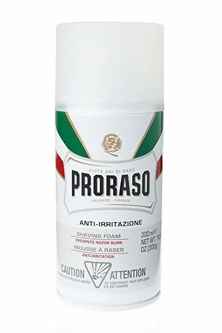 Proraso Shaving Foam for Sensitive Skin, 300 ML