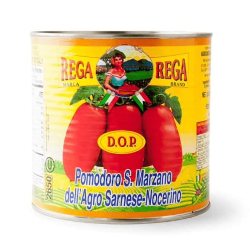 Rega DOP San Marzano Peeled Tomatoes, 88 oz