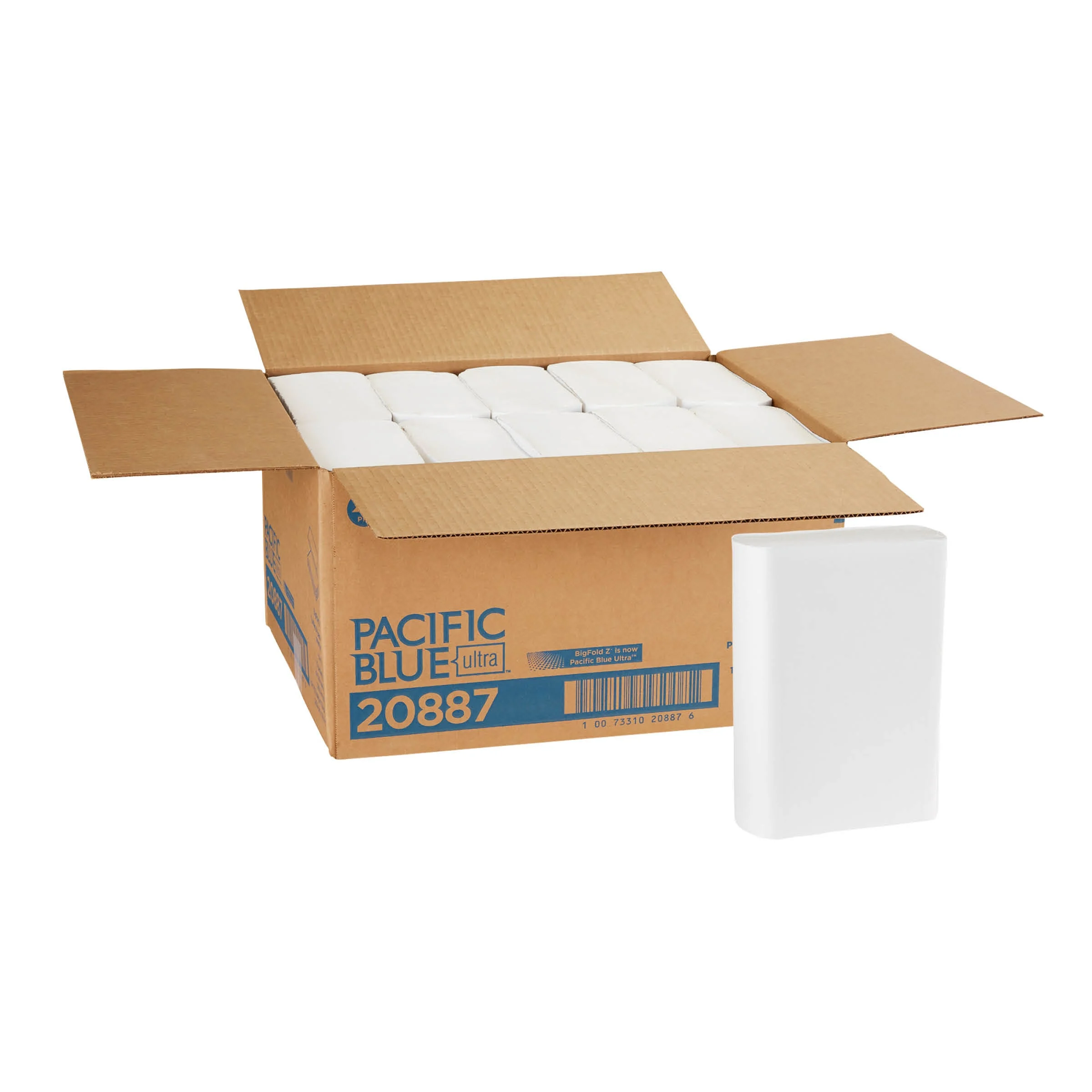 Pacific Blue Ultra(R) Bigfold Z(R) Premium Paper Towels By Gp Pro (Georgia-Pacific) White 10.2 X