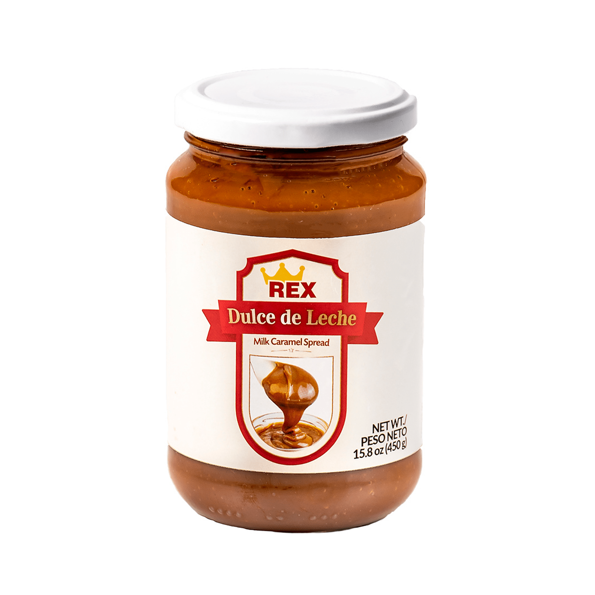 Rex Dulce de Leche Milk Caramel Spread, 15.8 oz