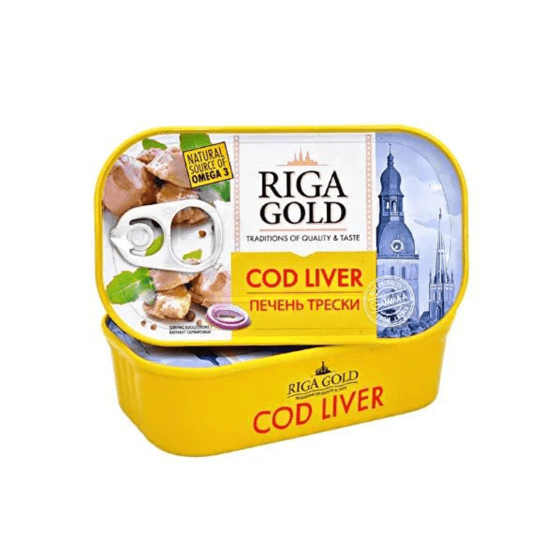 Riga Gold Cod Liver, 4.27 oz
