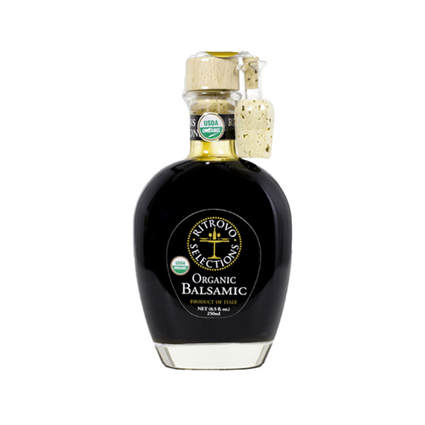 Ritrovo Selections Organic IGP Aged Balsamic Vinegar, 8.5 oz (250ml)