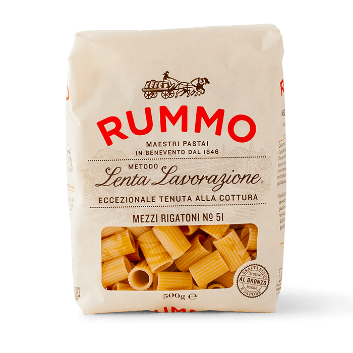 Rummo Mezzi Rigatoni, 1 lb. (454 grams)