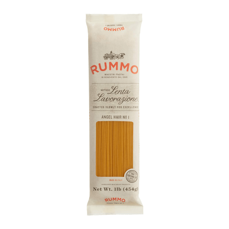 [Best Before: 10/31/2026] Rummo No.1 Angel Hair Pasta, 1 lb. (454 grams)