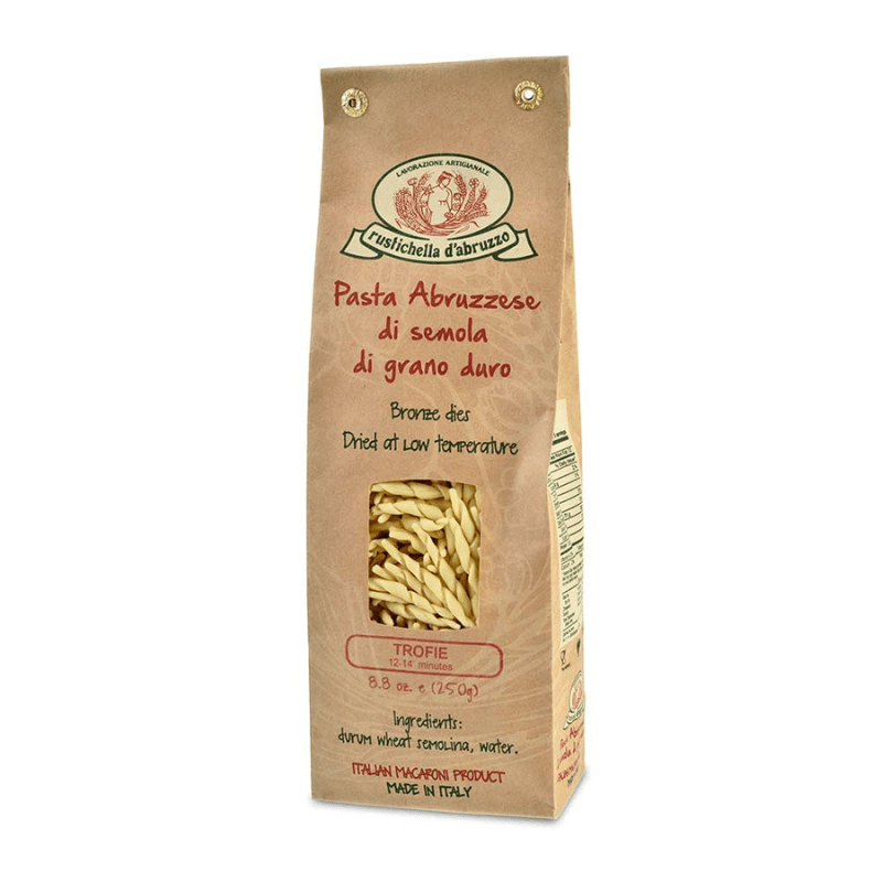 [Best Before: 11/23/2026] Rustichella D'Abruzzo Trofie, 8.8 oz