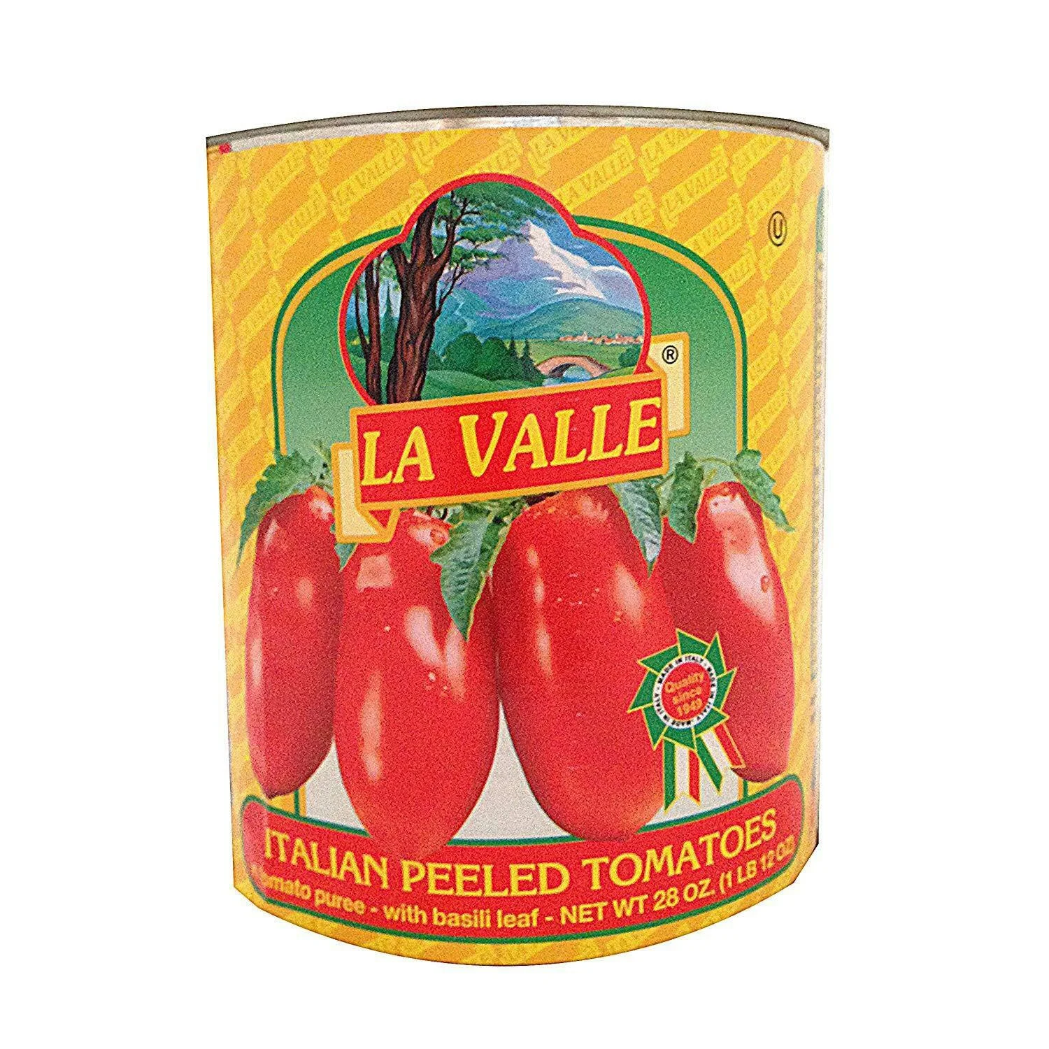 La Valle Italian Peeled Plum Tomatoes, 28 oz | 800g