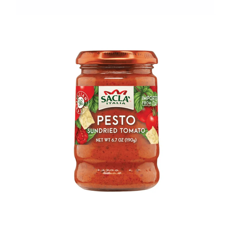 Sacla Pesto Sundried Tomato, 6.7 oz
