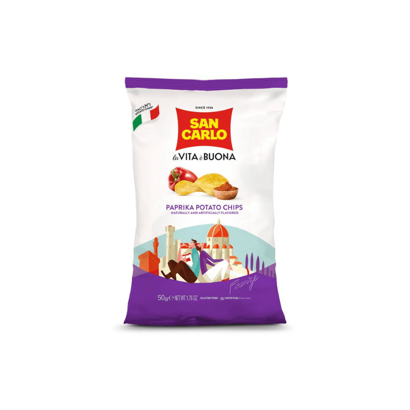 San Carlo Paprika Potato Chips, 1.76 oz