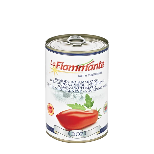 La Fiammante San Marzano DOP Whole Peeled Tomatoes, 14 oz | 400g