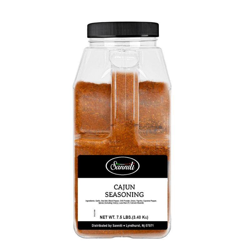 Sanniti Cajun Seasoning, 7.5 lbs