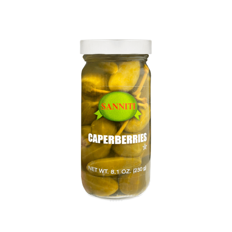 [Best Before: 07/06/2026] Sanniti Caperberries, 8.1 oz
