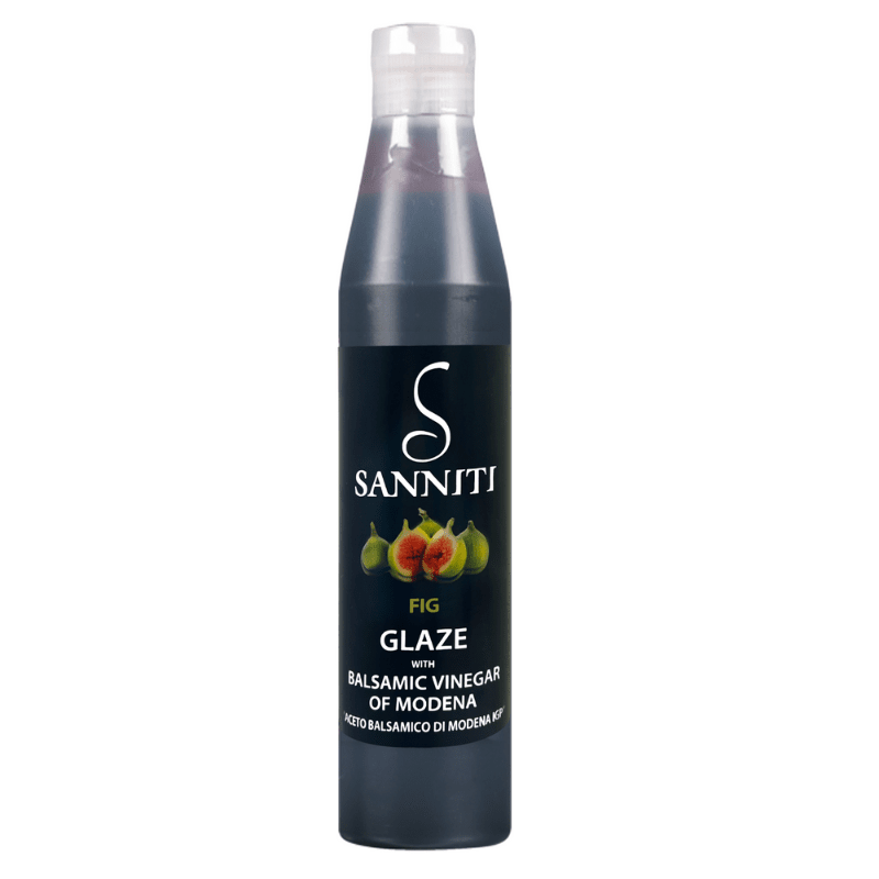 Sanniti Fig Glaze Balsamic Vinegar, 12.8 oz