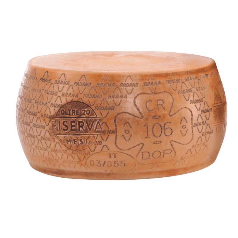 Sanniti Grana Padano Aged Cheese Wheel, 84 Lbs