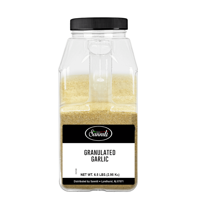 Sanniti Granulated Garlic, 6.5 lbs
