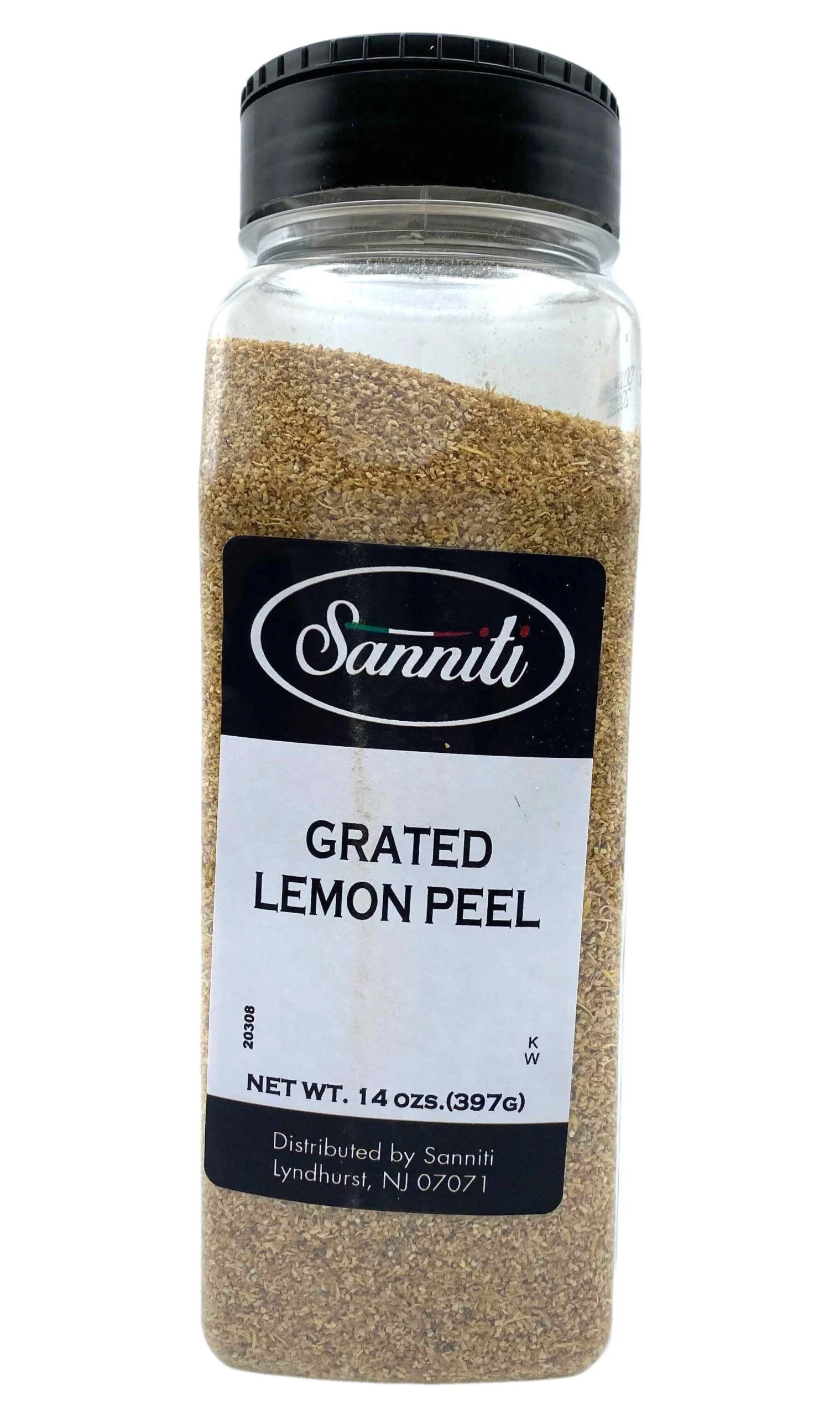 Sanniti Grated Lemon Peel, 14 oz (397 g)