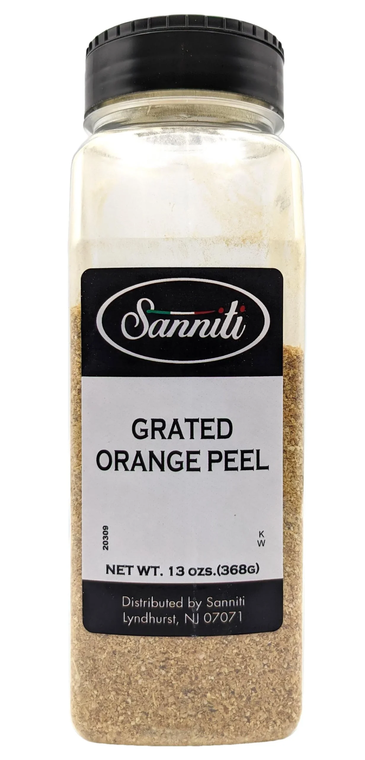Sanniti Grated Orange Peel, 13 oz (368 g)