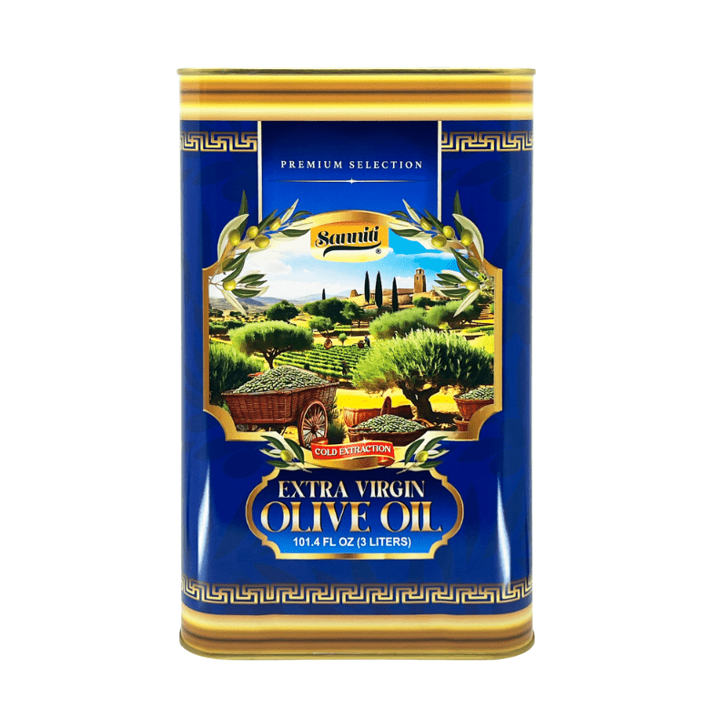 Sanniti Greek Extra Virgin Olive Oil, 3 Liters