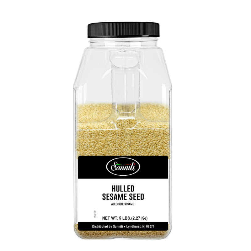 Sanniti Hulled Sesame Seed, 5 lbs