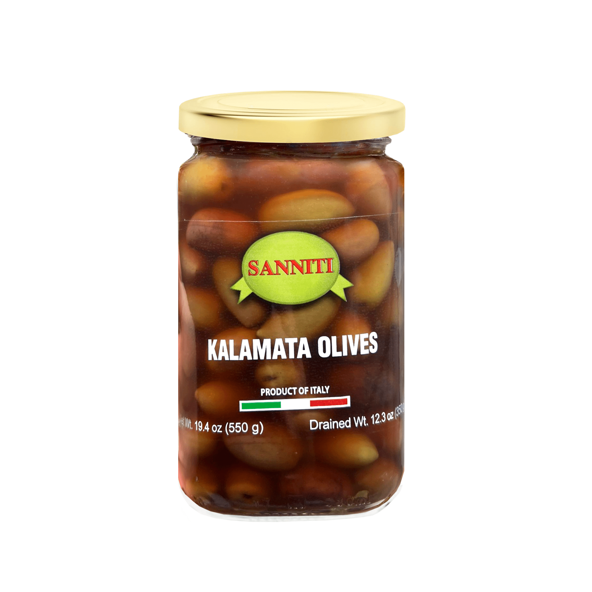 Sanniti Kalamata Olives, 19.4 oz (550 g)