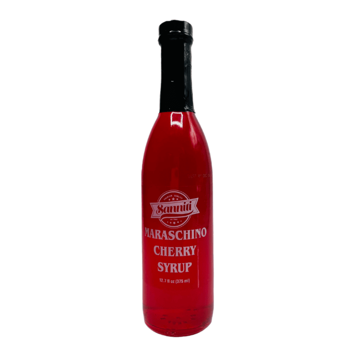 Sanniti Maraschino Cherry Syrup, 12.7 oz