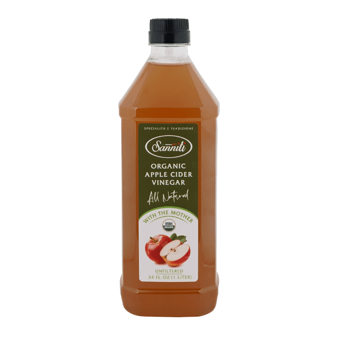 Sanniti Organic Apple Cider Vinegar, 34 oz