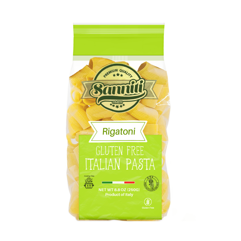 Sanniti Rigatoni Gluten Free Pasta, 8.8 oz