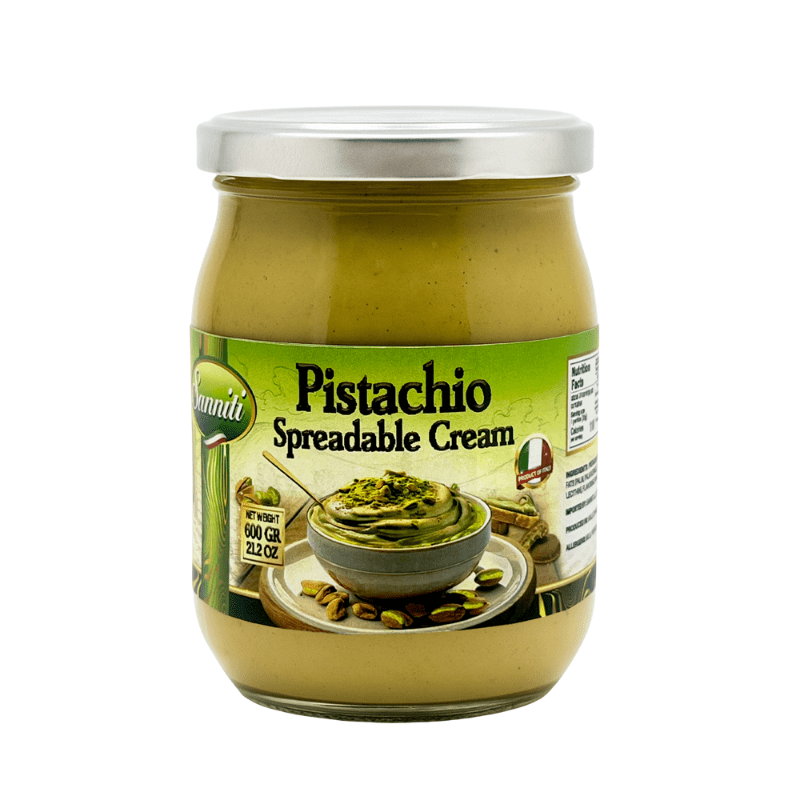Sanniti Pistachio Cream, 21.1 oz