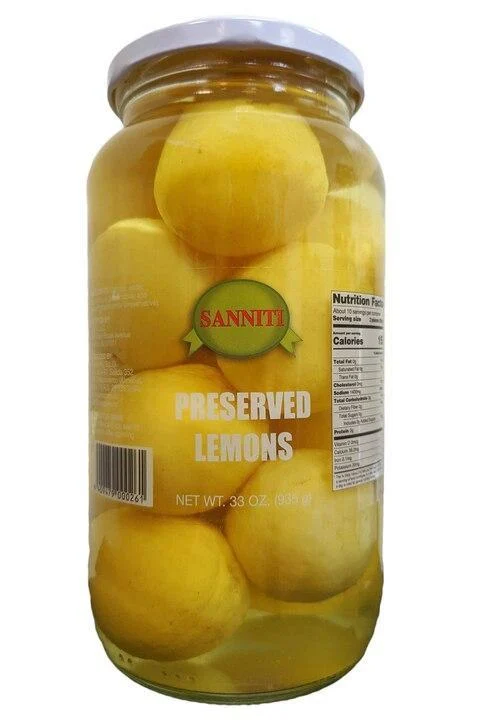 Sanniti Preserved Lemons, 33 oz