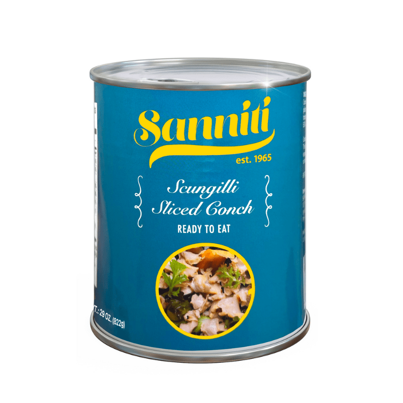 Sanniti Scungilli Sliced Conch, 29 oz