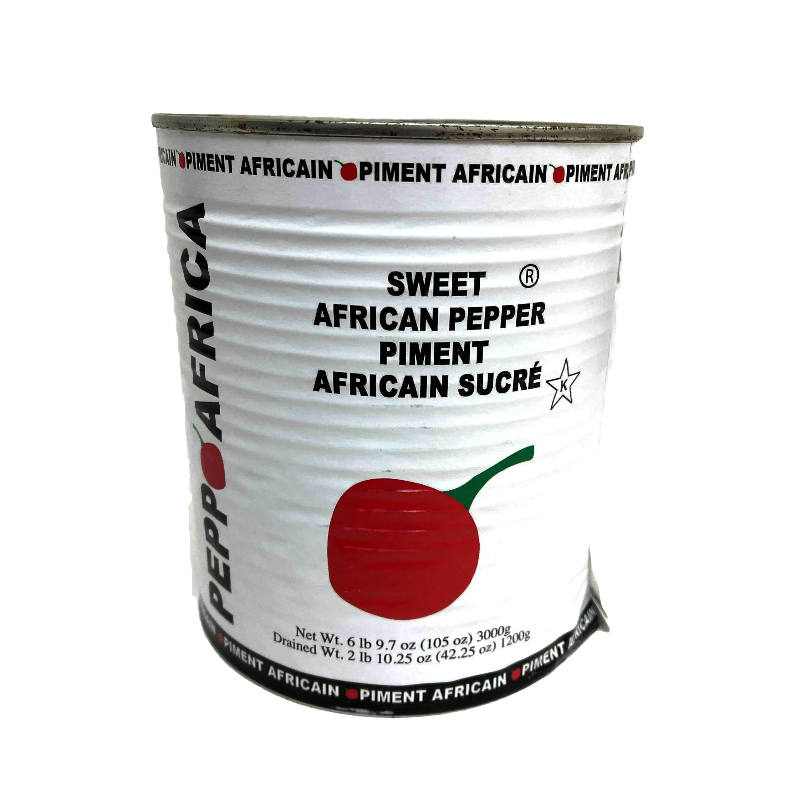 Sanniti Sweet African Pepper, 105 oz (6 lb.)