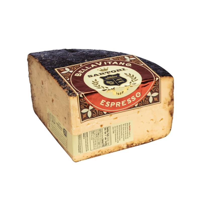 Sartori Espresso BellaVitano Cheese Quarters, 5 Lbs