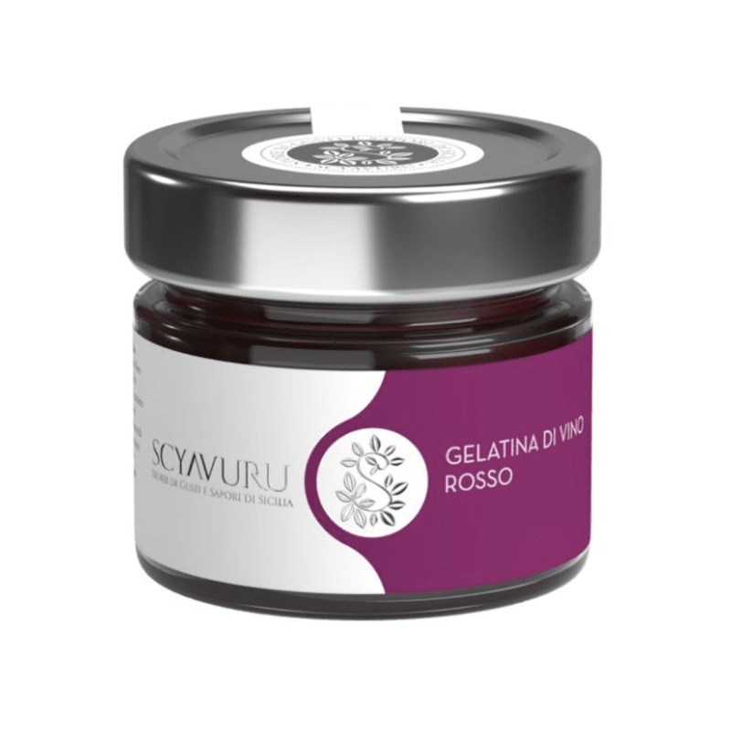 Scyavuru Nero d'Avola Wine Jelly, 6.35 oz | 180g