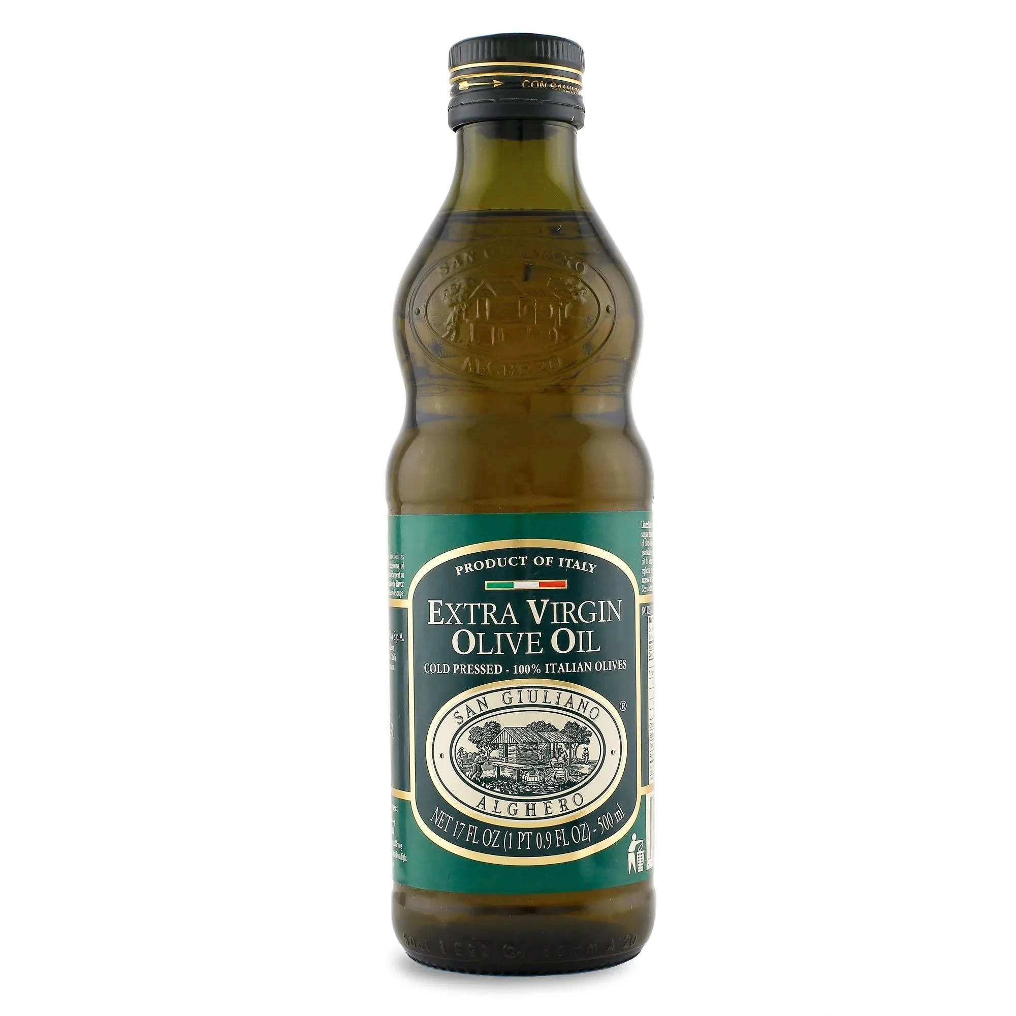 San Giuliano Extra Virgin Olive Oil, Cold-Pressed, 17 fl oz