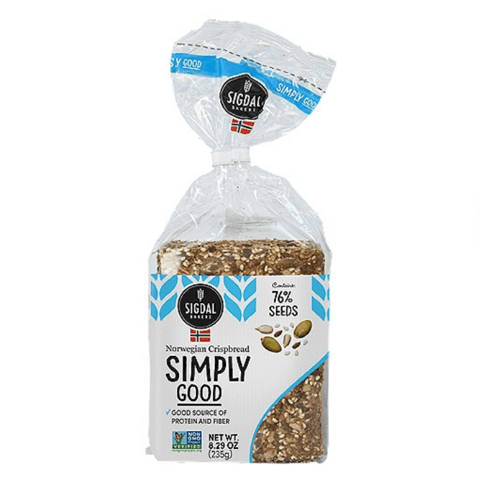 Sigdal Bakeri Simply Good Crispbread Bag, 8.29 oz