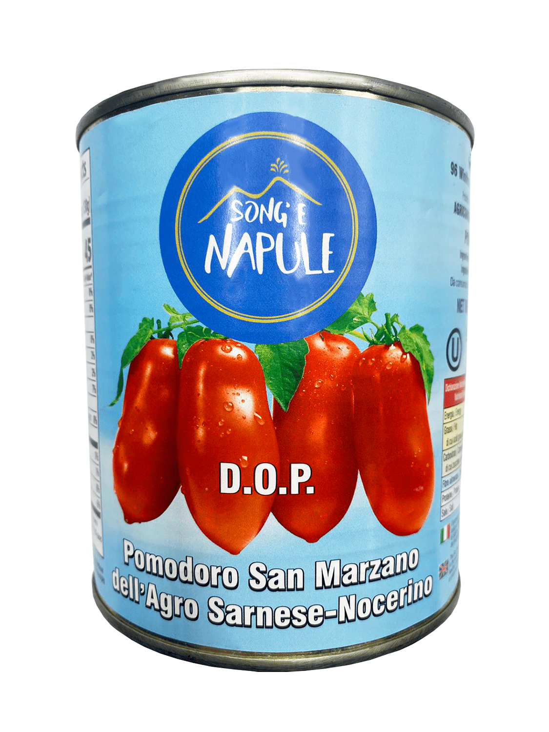 Song E Napule DOP San Marzano Peeled Tomatoes, 28 oz