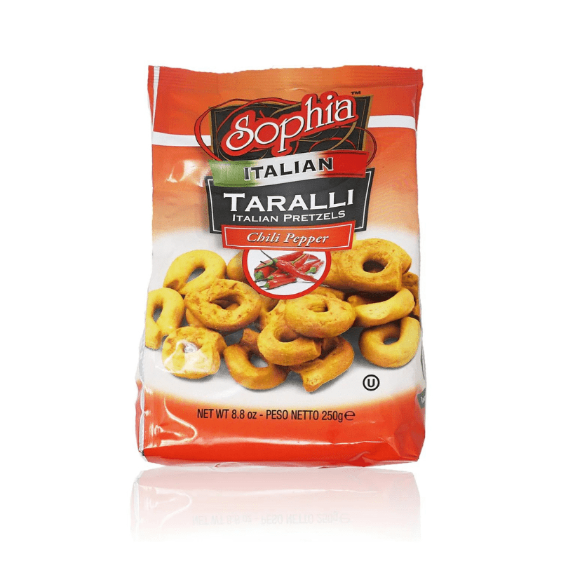 Sophia Chili Pepper Taralli, 8.8 oz