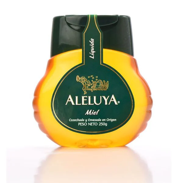 Aleluya Pure Liquid Honey Squeeze Bottle, 8.75 oz | 250g