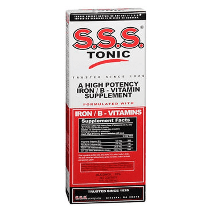 S.S.S Tonic Liquid, 10 oz