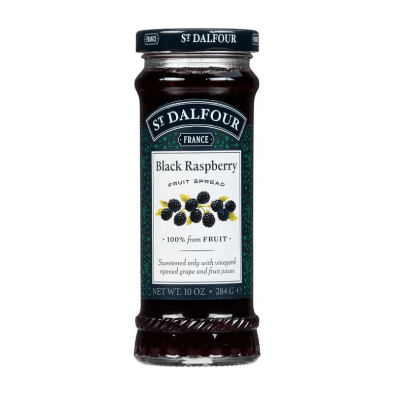 St Dalfour Black Raspberry Fruit Spread, 10 oz