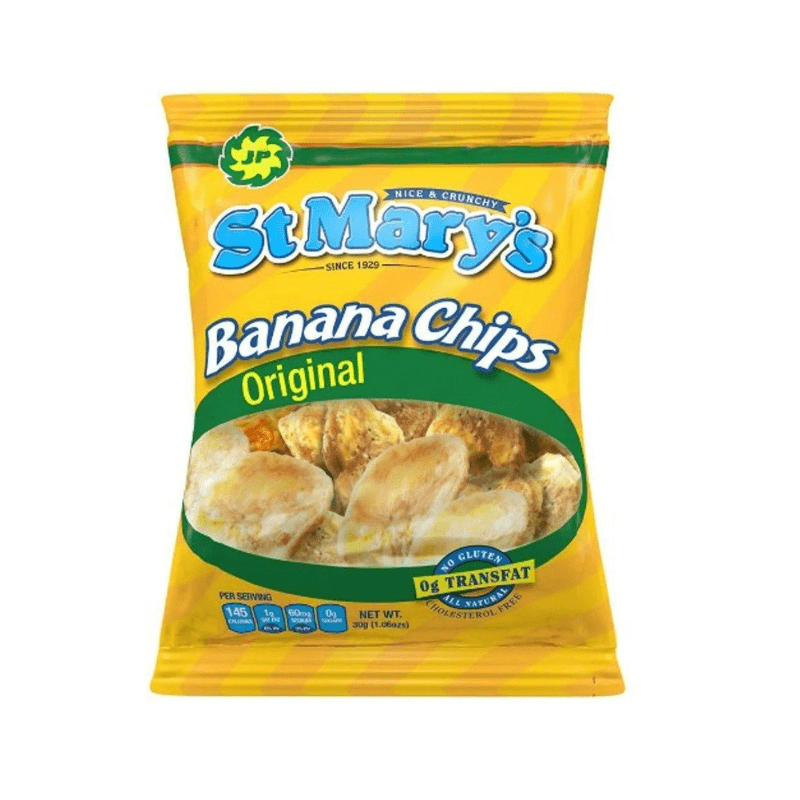 St.Mary’s Original Crunchy Banana Chips, 1 oz