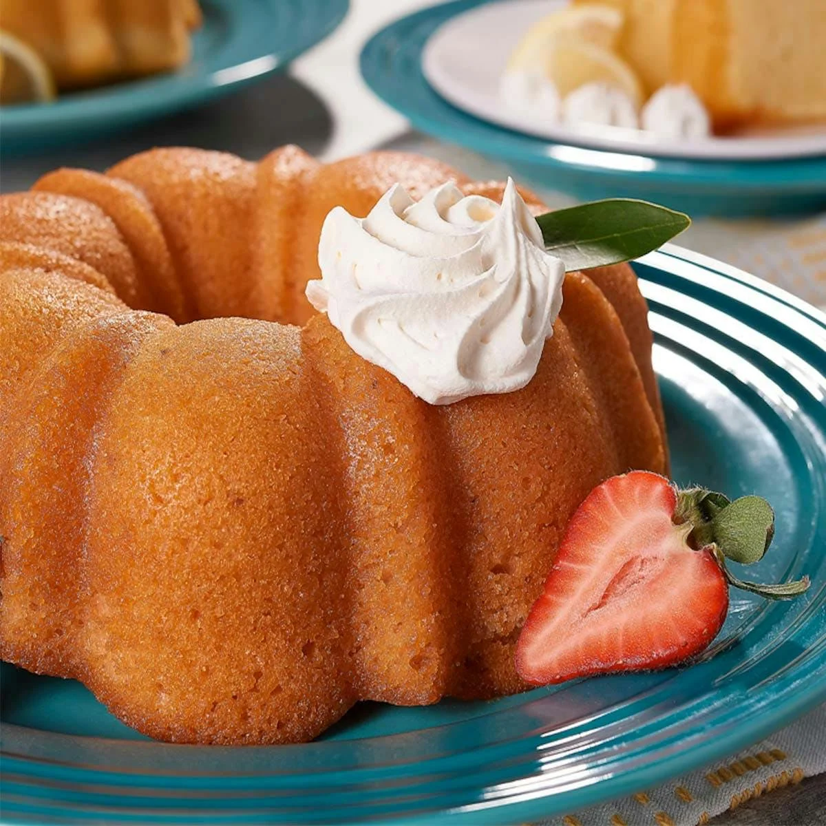 Strawberry Bundt Cake