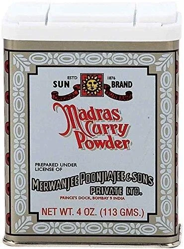 Sun Brand Madras Curry Powder, 4 oz