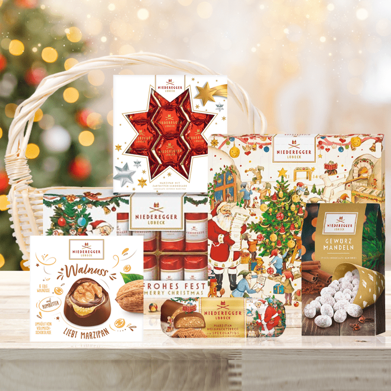Supermarket Italy "Niederegger Holiday Favorites" Gift Basket