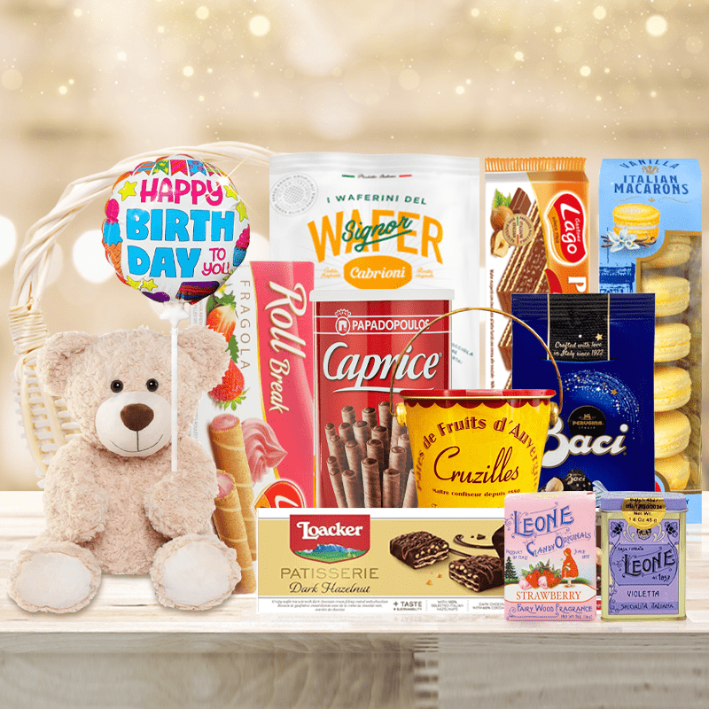 Supermarket Italy's "Happy Birthday" Gift Basket