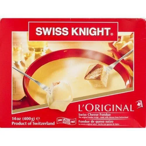 [Best Before: 07/21/2026] Swiss Knight L'Original Swiss Cheese Fondue, 14 oz