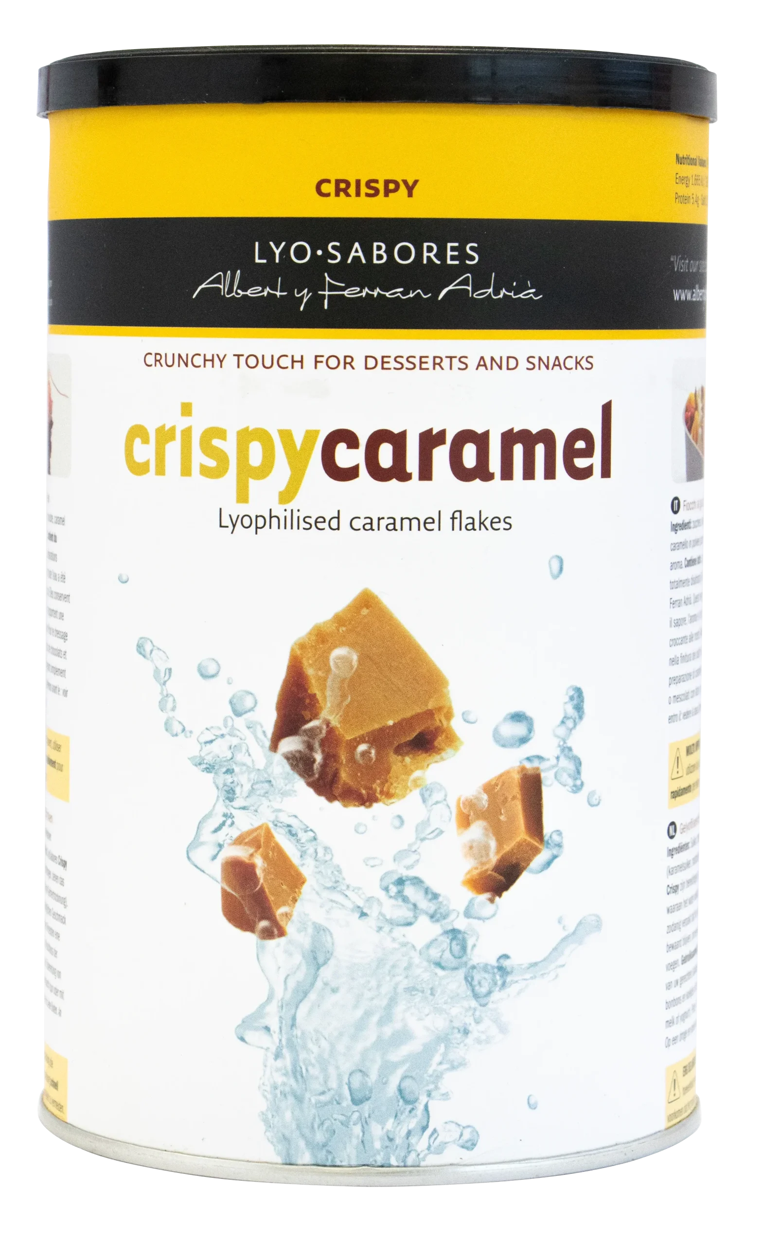 Texturas CrispyCaramel Lyophilised Caramel Flakes, 7.05 oz
